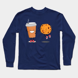 Coffee and cookie. Long Sleeve T-Shirt